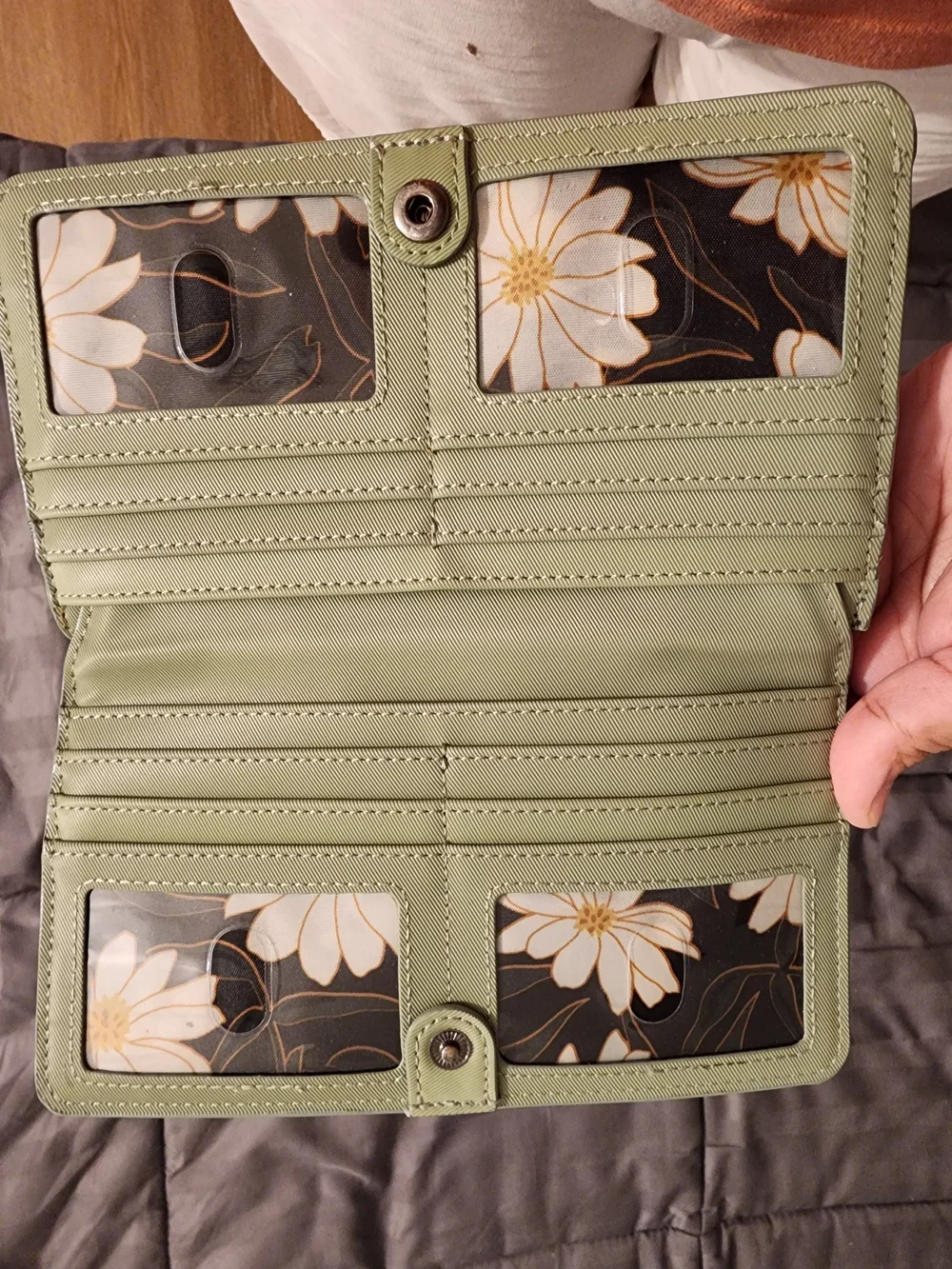 lug Sage Green Women's Backpack with Front Pocket